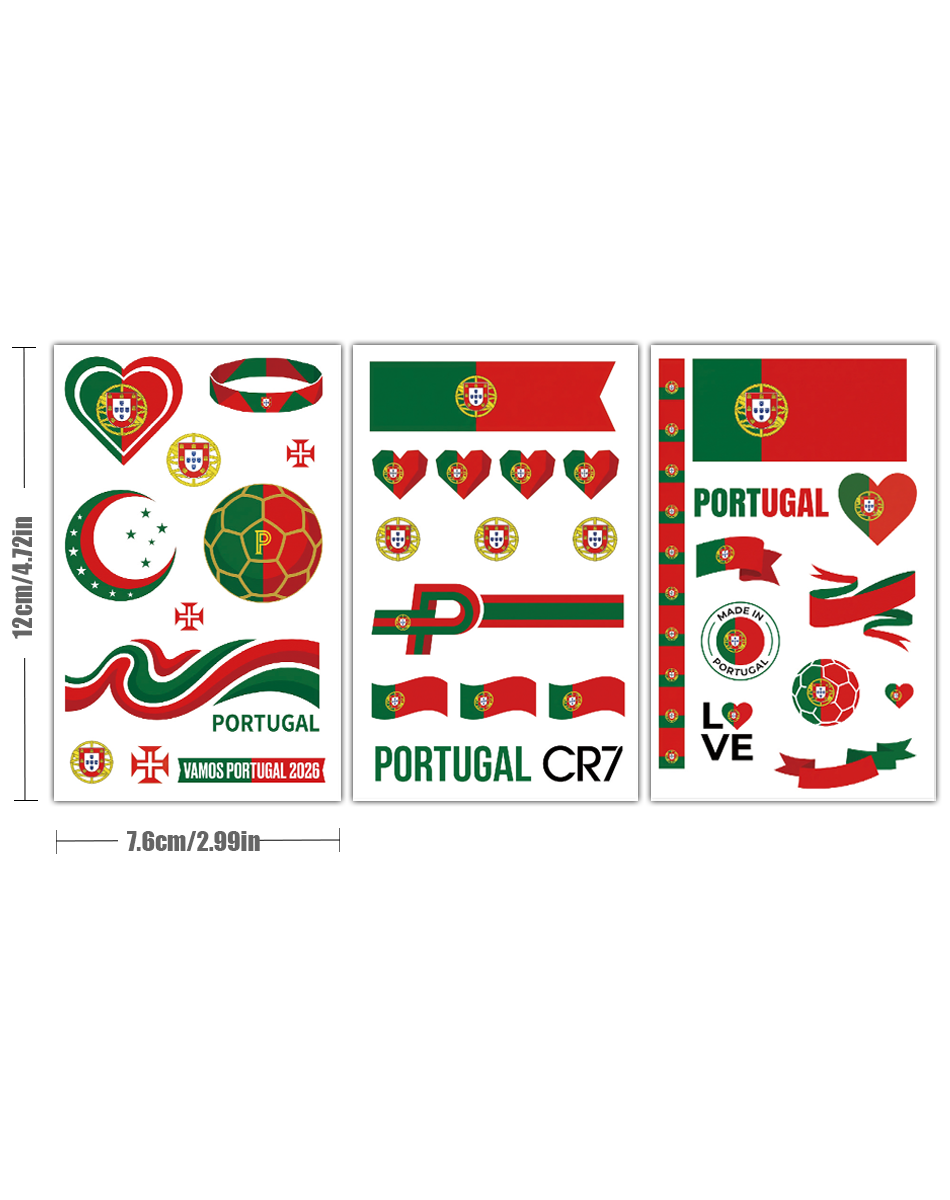Portuga Fanatic Tattoo Pack