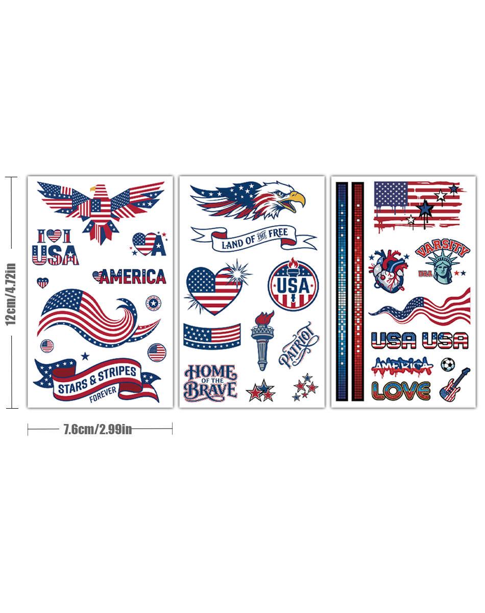 United States Fanatic Tattoo Pack