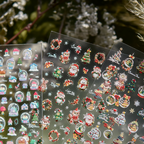 Christmas Dreamy Snow Globe Nail Decals