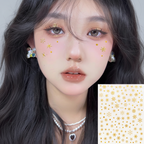 Winter's Kiss Snowflake Face Decals