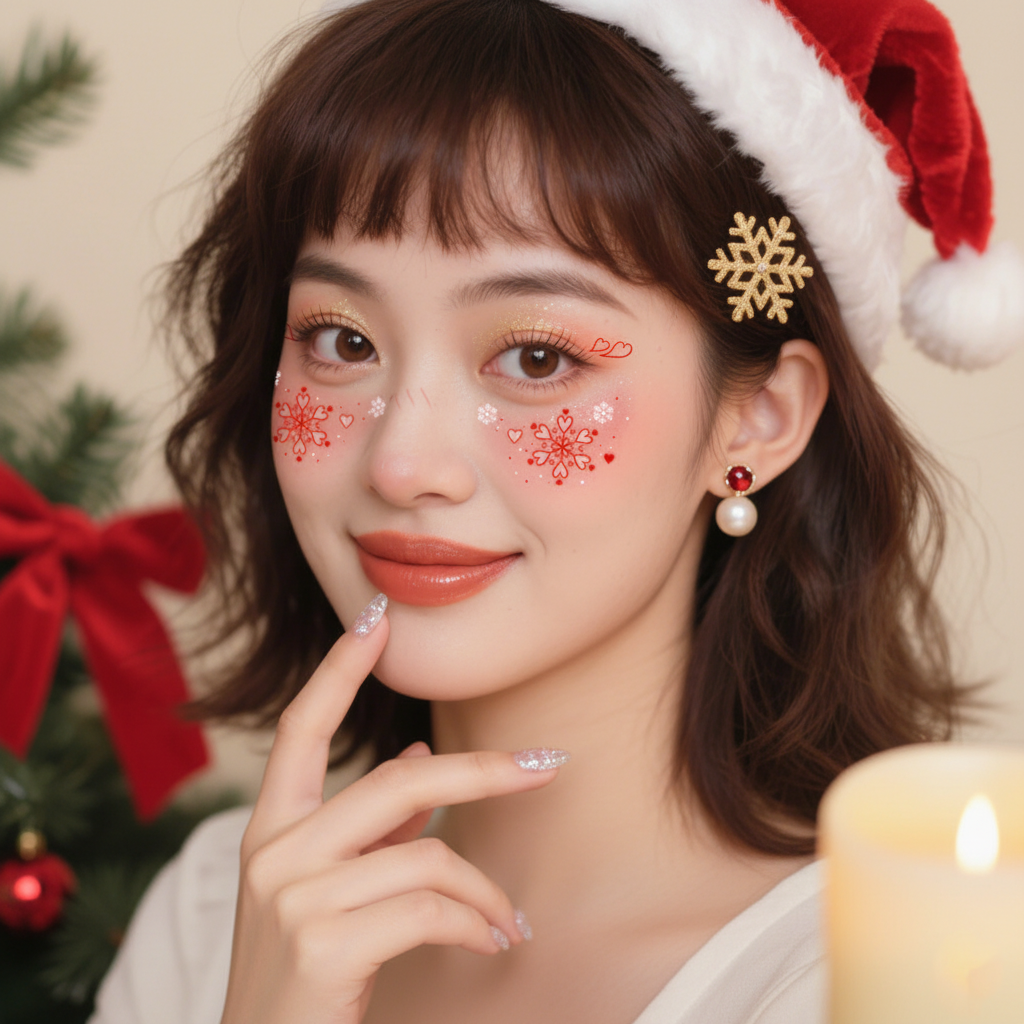 Holiday Glam Face Adornments