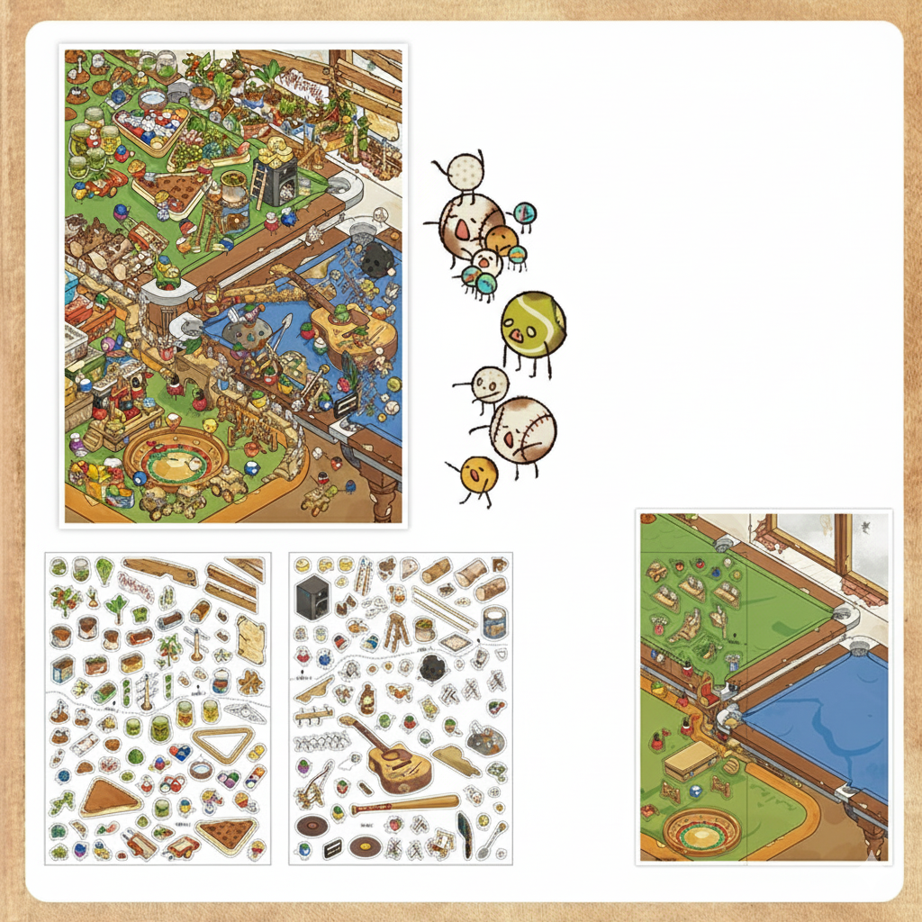 Whimsical Worlds Search & Stick Dioramas