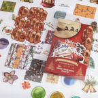 Vintage & Festive Medley Journal Stickers