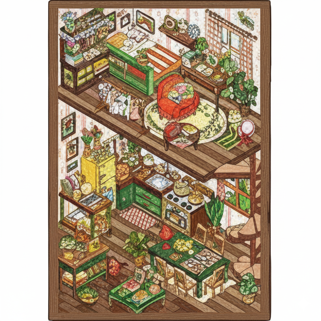 Nature's Miniature Wonders Diorama Stickers