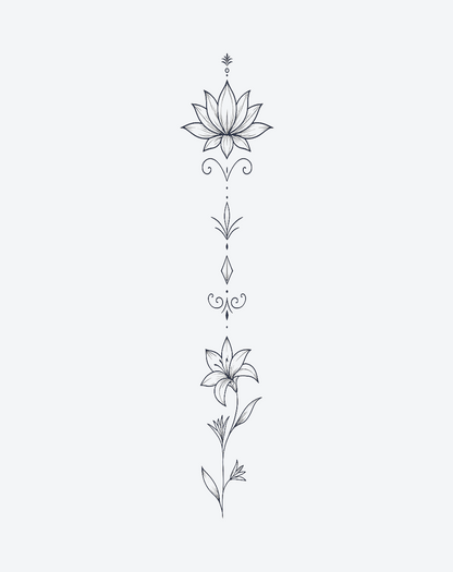 The Ascending Lotus Spine