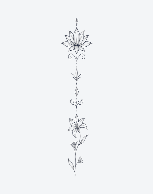 The Ascending Lotus Spine