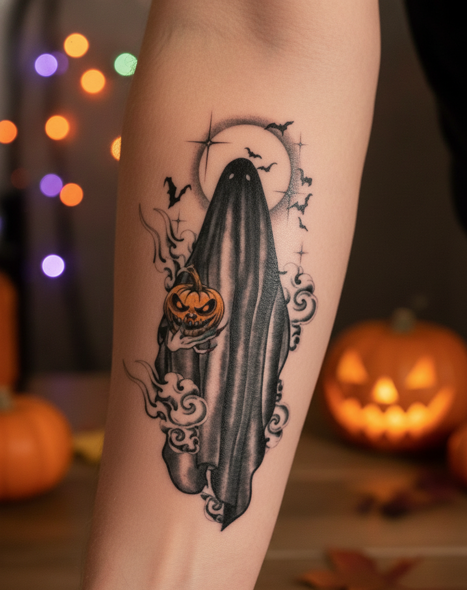 Halloween Party Tattoo Set
