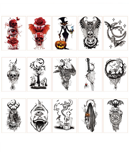 Halloween Party Tattoos | Ultimate Fun Set