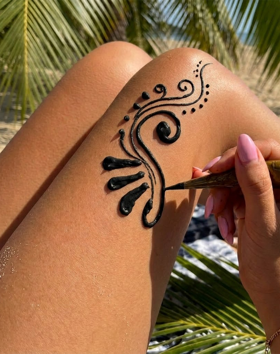 Black Henna Paste