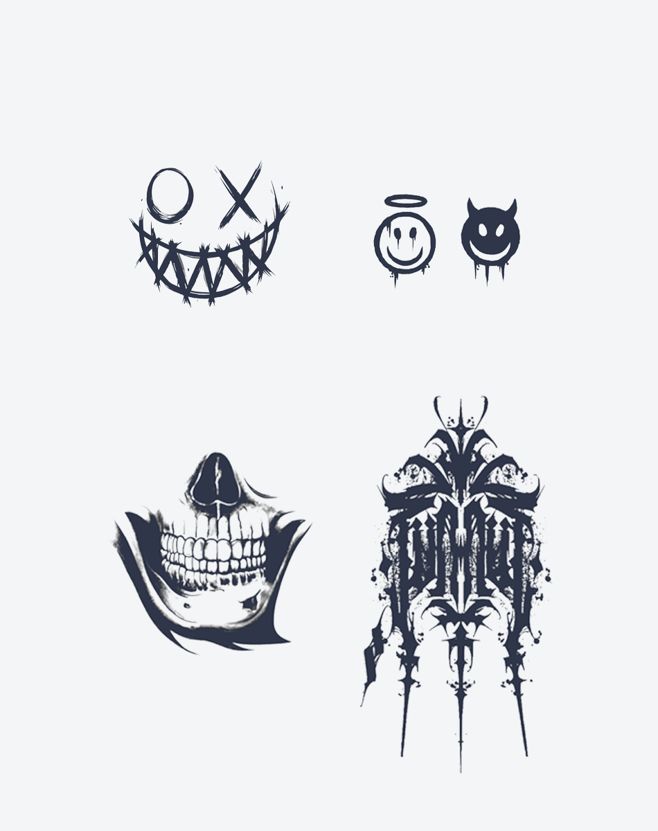 Dark Sketch & Skull