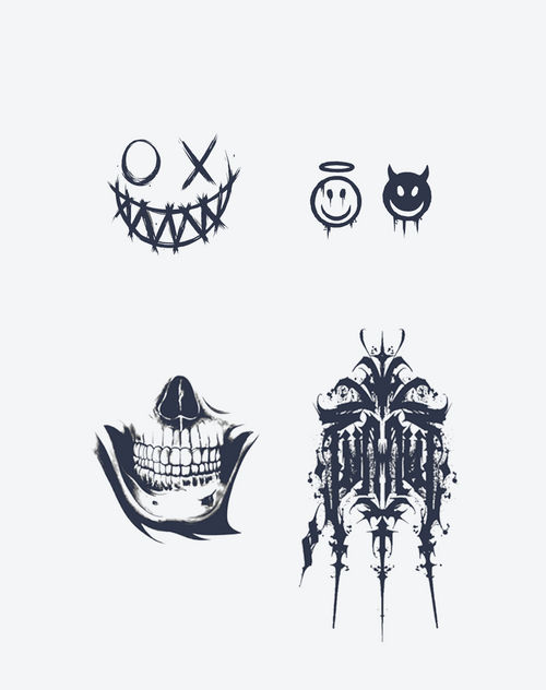 Dark Sketch & Skull