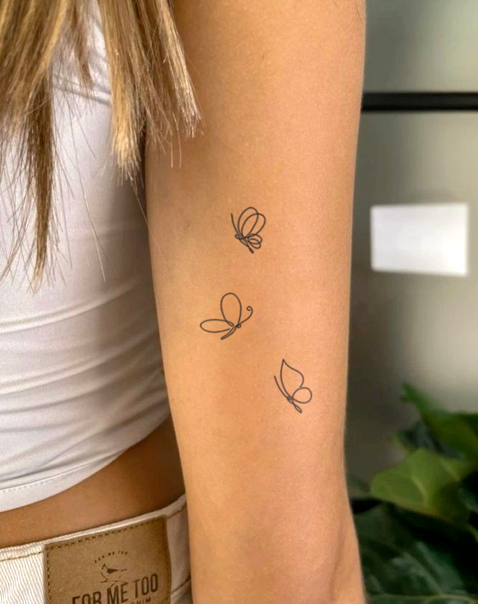 Stunning Line Work Tattoos for Women