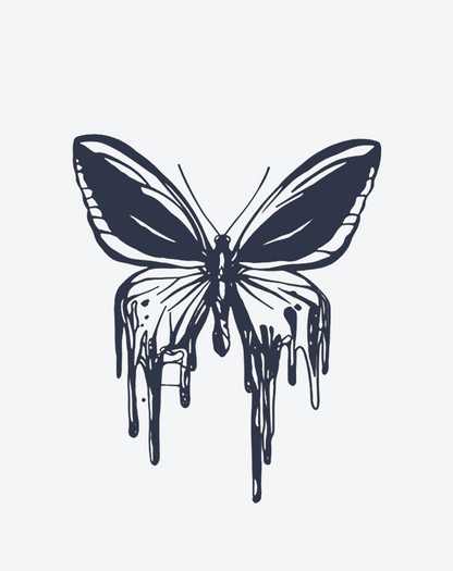 Schmelzender Schmetterling 