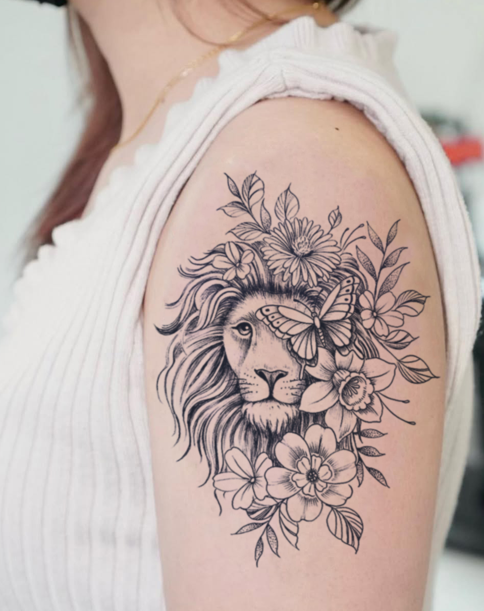 King and the Flowers