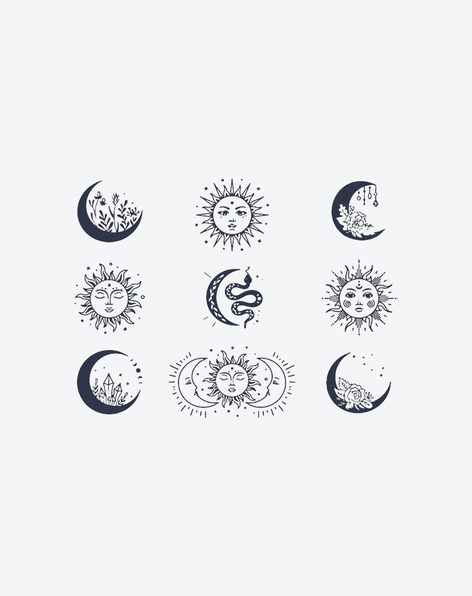 9 Sonnen- und Mondtotems