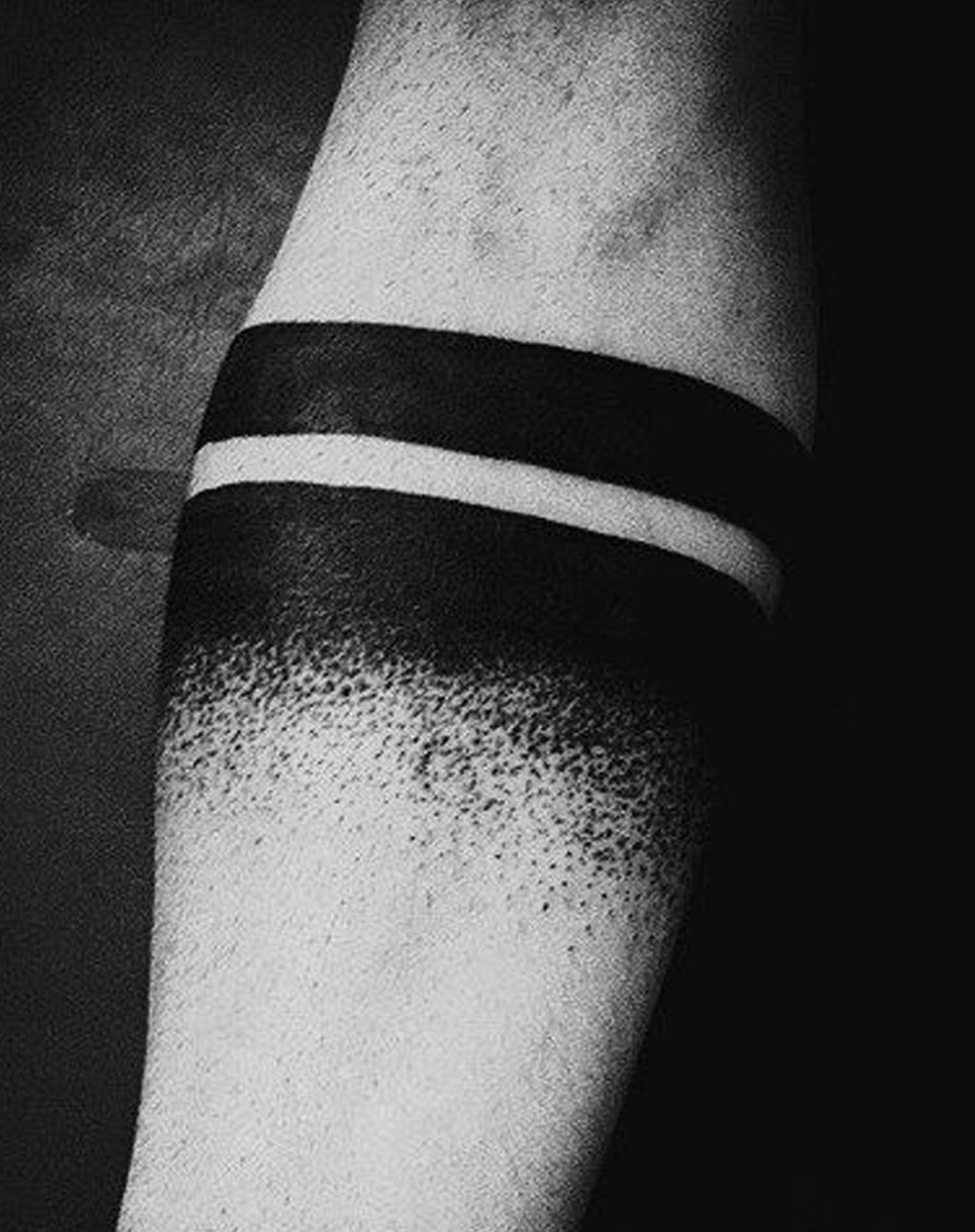 Minimalist line armband