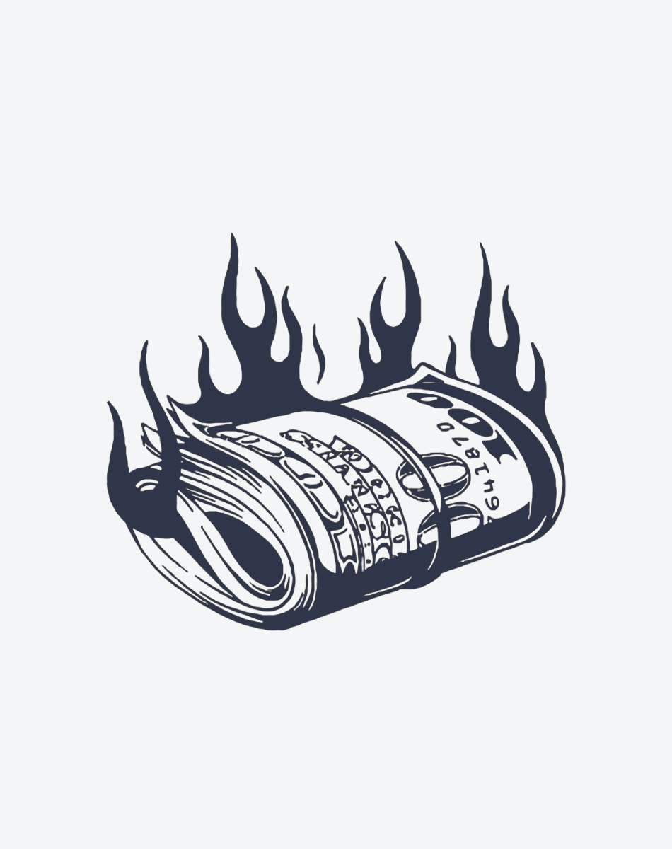 احرق الدولارات