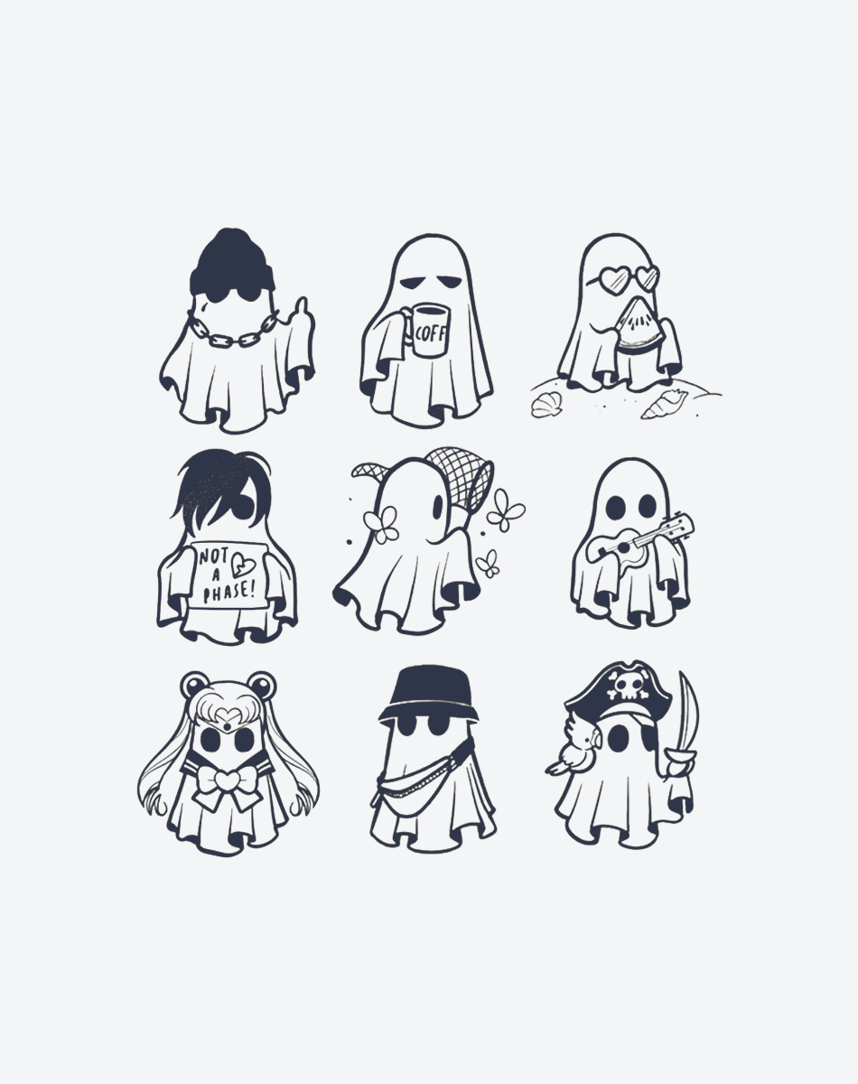 9 Cute Ghosts