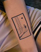 American-style tattoo