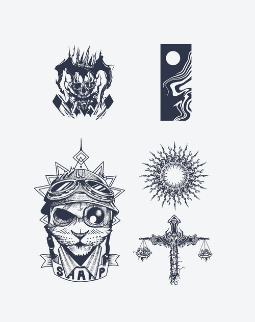 Rebel Ink（4 pieces）