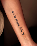 人生は生きる価値がある