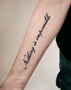 Nothing is impossible