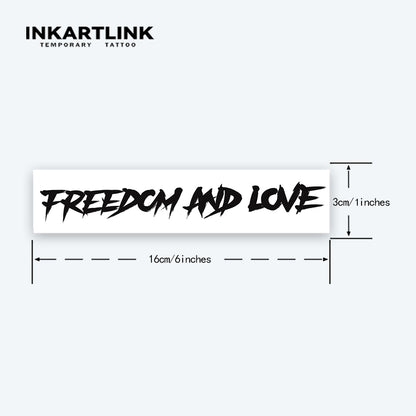 FREEDOM and LOVE
