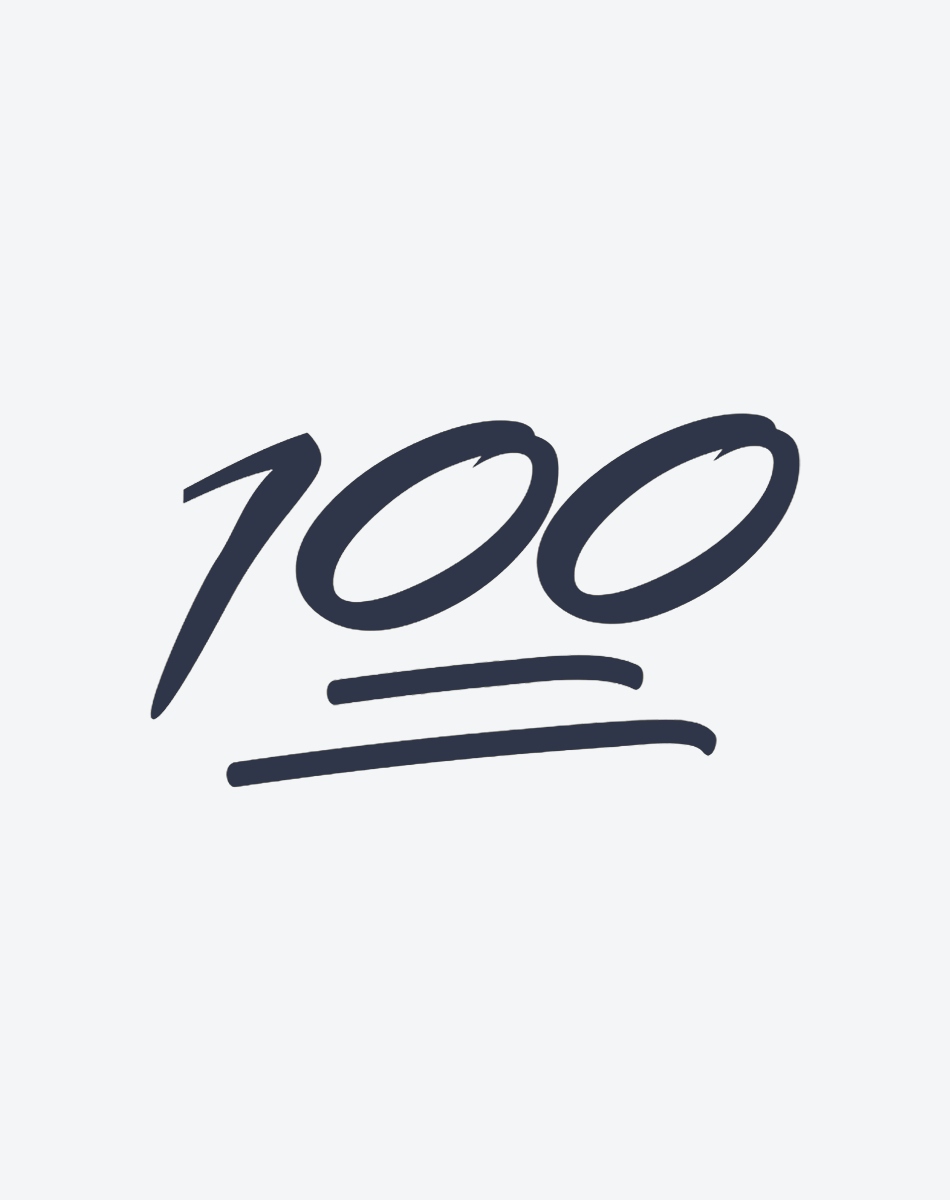 100点満点