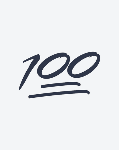 100点満点