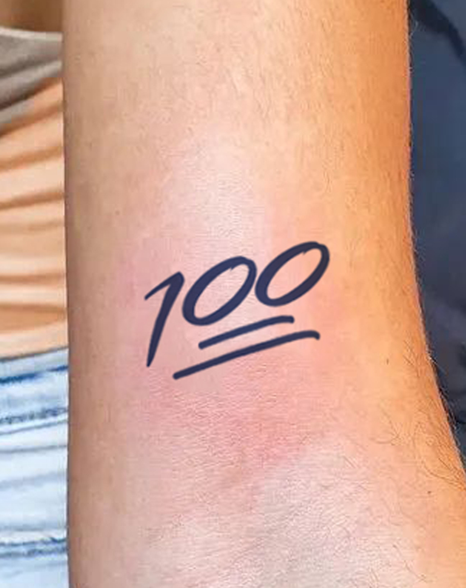 100 Perfekte Punktzahl