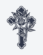 Cross & Rose Faith