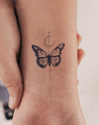 Celestial Butterfly & Moon