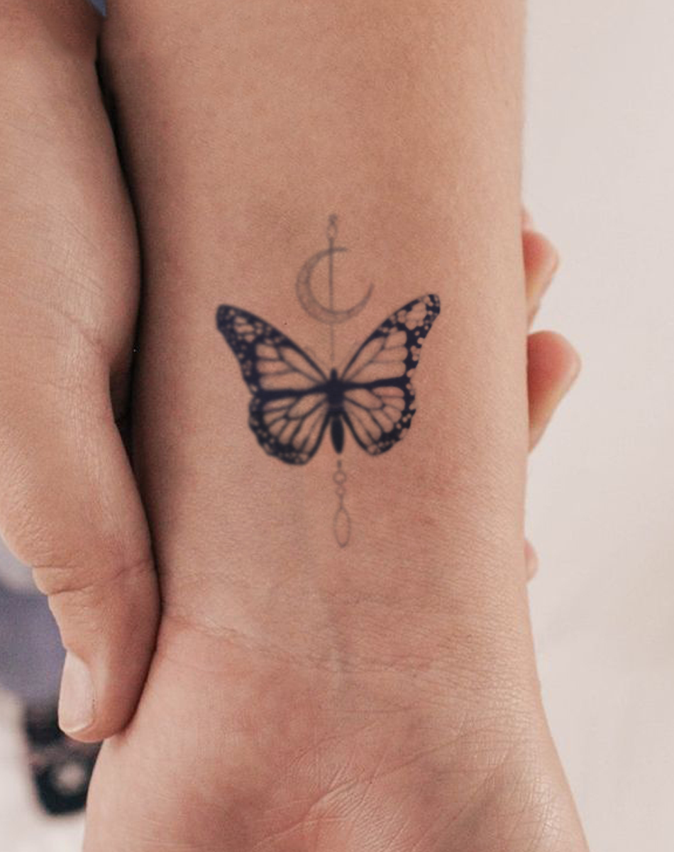 Celestial Butterfly & Moon