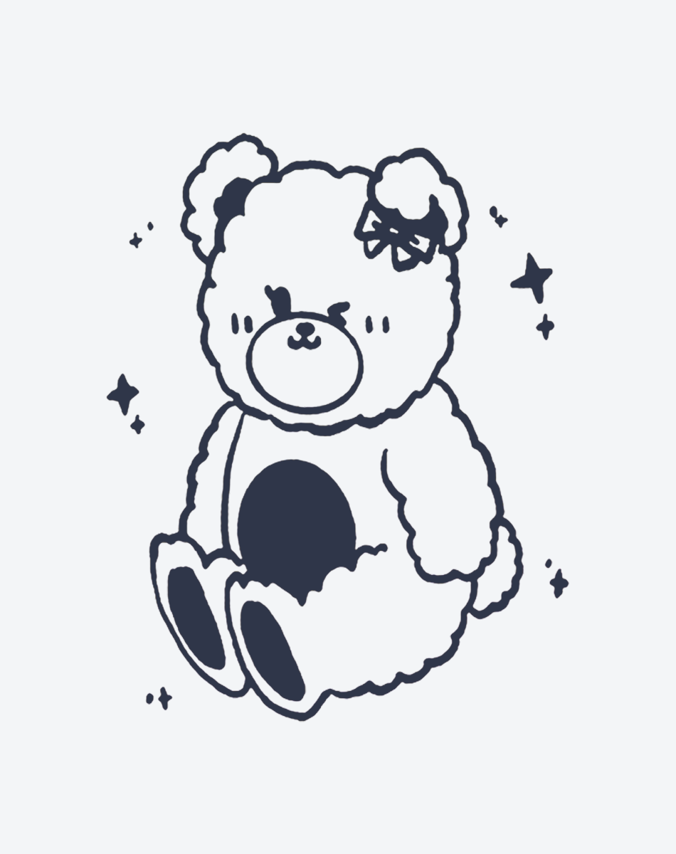 Sweet Cuddly Teddy Art