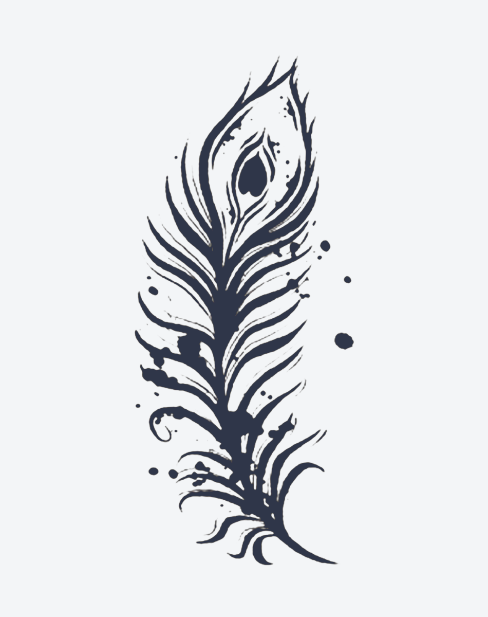 Expressive Feather Art