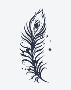 Expressive Feather Art