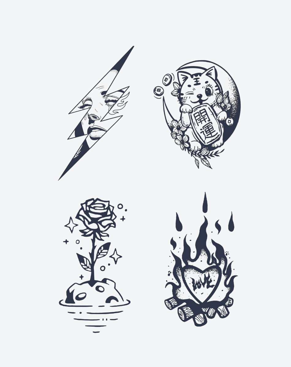 Blaze & Fortune（4 pieces）