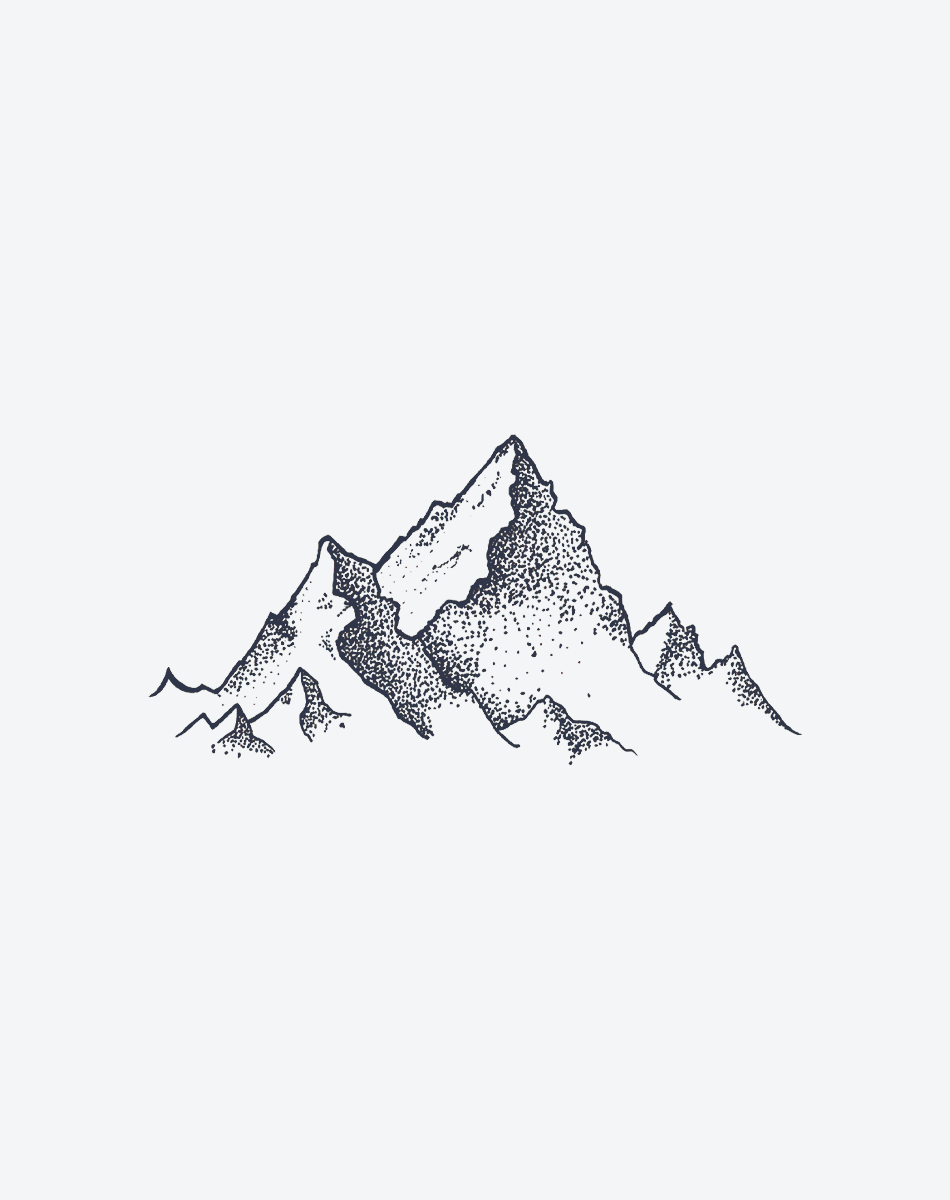Dot Work Mountain Peak
