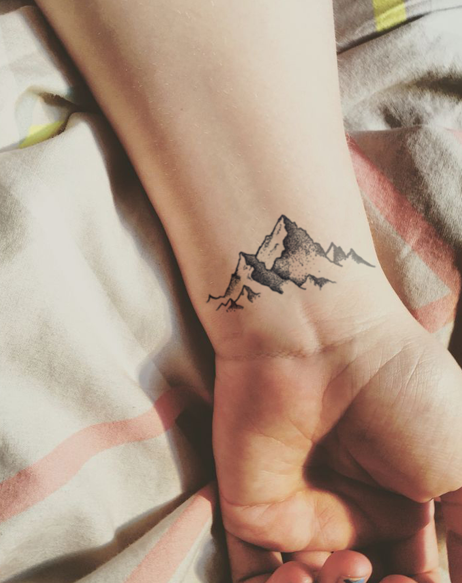 Dot Work Mountain Peak