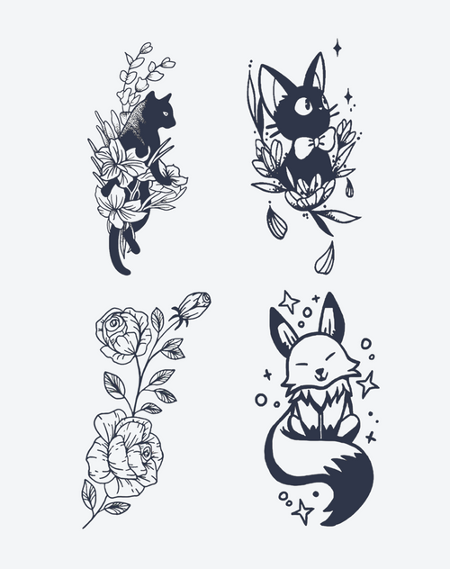Floral Fables（4 pieces）
