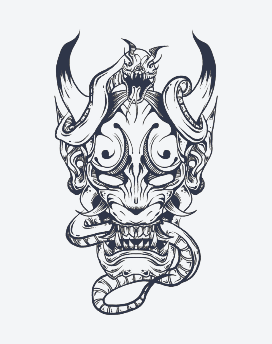 Roar of the Oni Mask