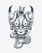 Roar of the Oni Mask