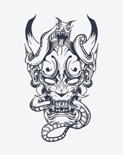 Roar of the Oni Mask