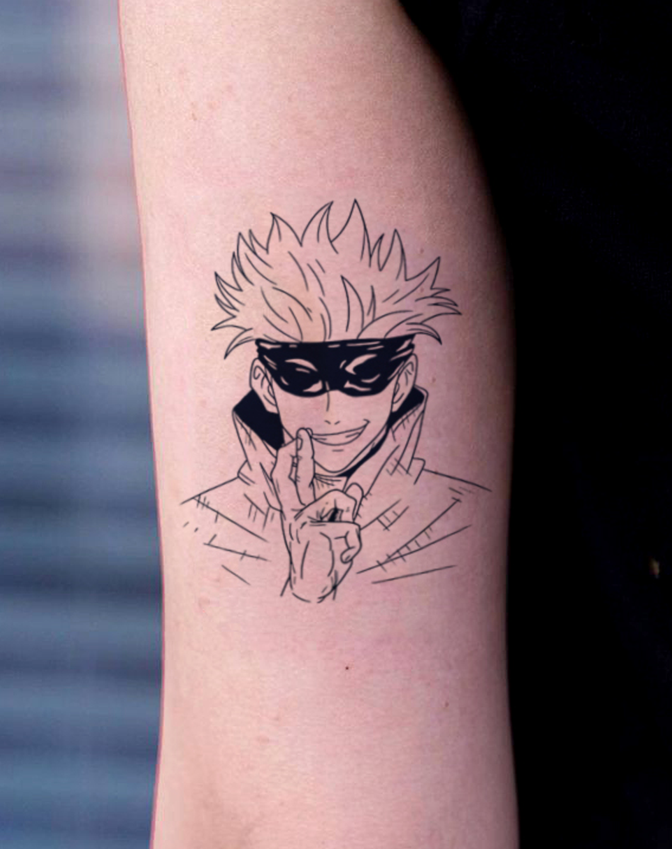 Anime Tattoo Sheet(4 pieces)