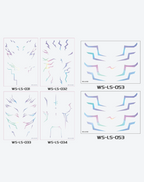 Cyber Volt Face Decals