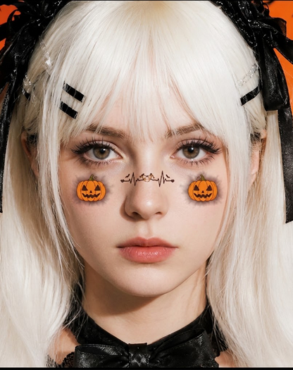 Spooky Pumpkin Pulse Tattoo