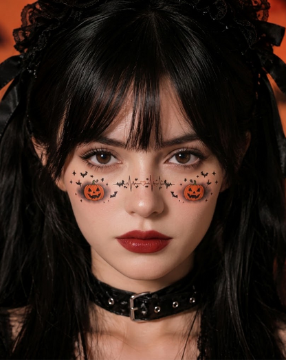 Cute Spooky Pumpkin Tattoo
