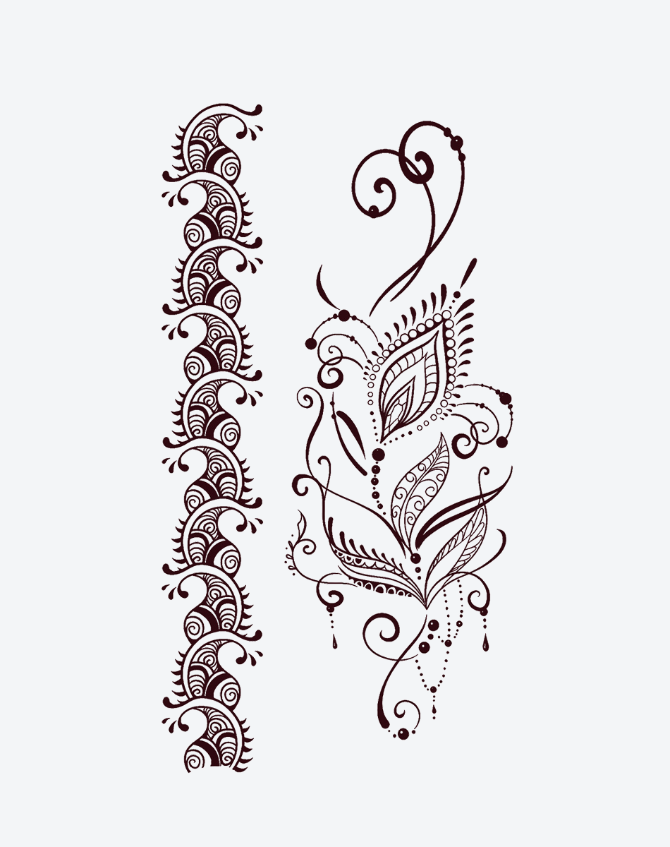 Ethereal Vine & Feather