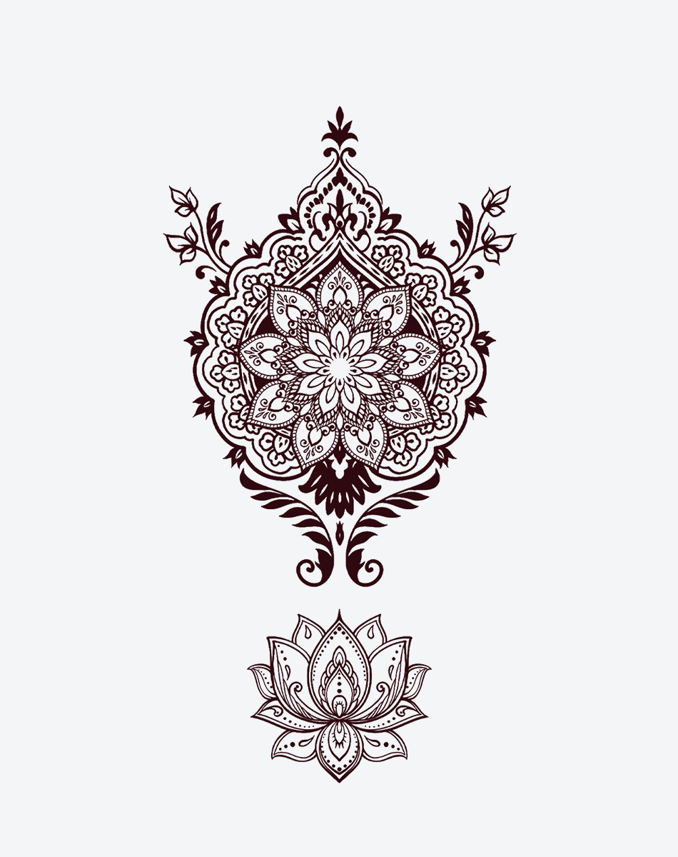 Sacred Mandala Lotus