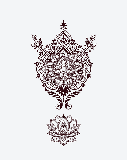 Sacred Mandala Lotus